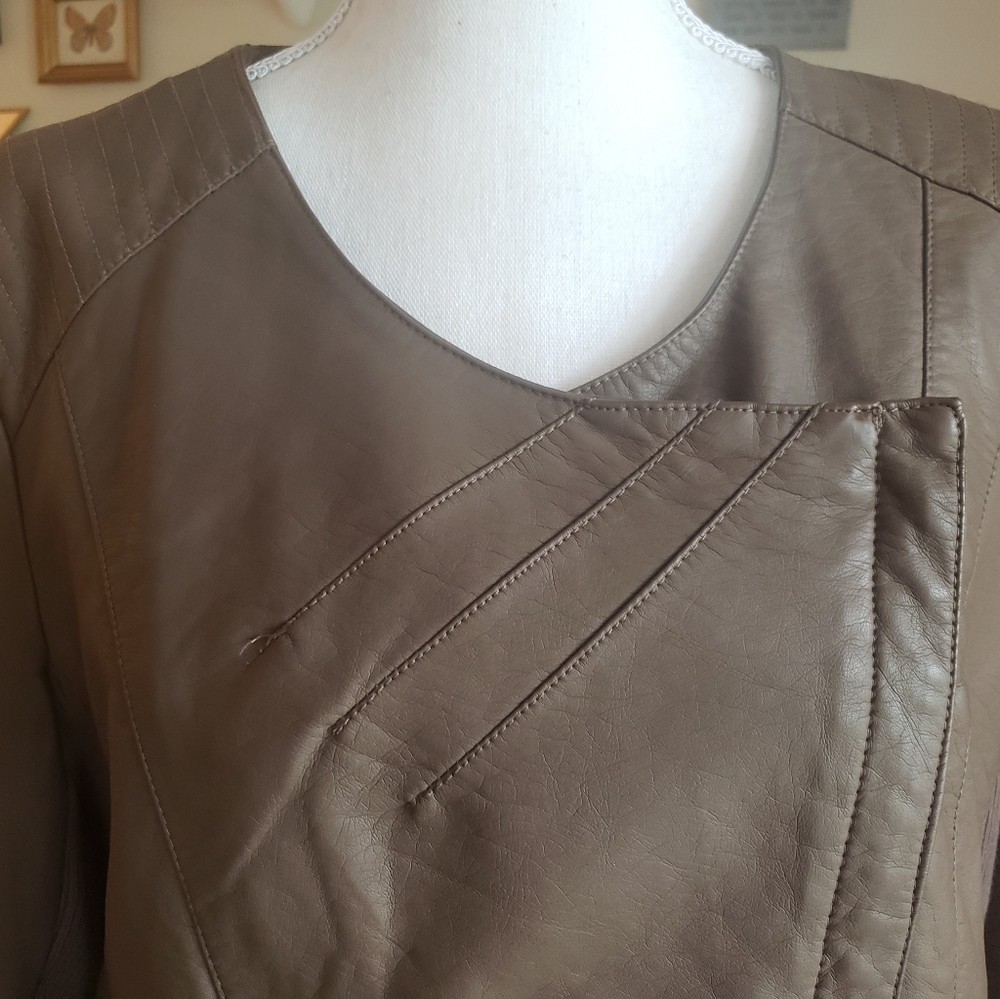 Thread & Supply Pleather Jacket - image 3